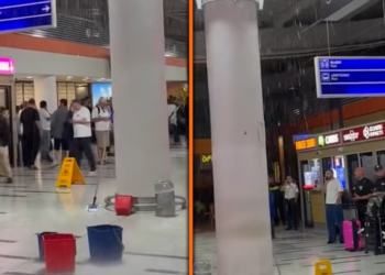 Part of Tbilisi airport flooded as heavy rain disrupts operations