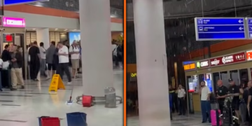 Part of Tbilisi airport flooded as heavy rain disrupts operations
