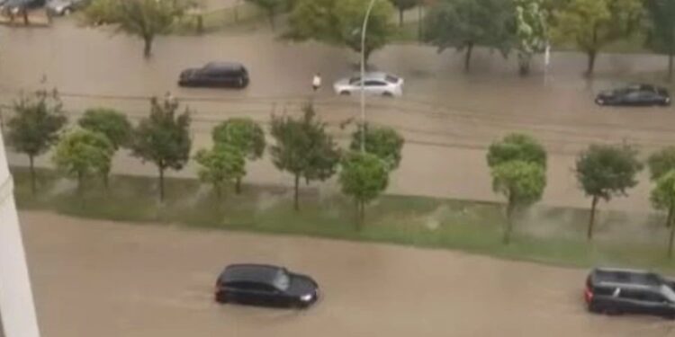 Heavy rain causes flooding and traffic disruptions in Tbilisi