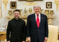Trump says meeting with Zelensky “went very well”