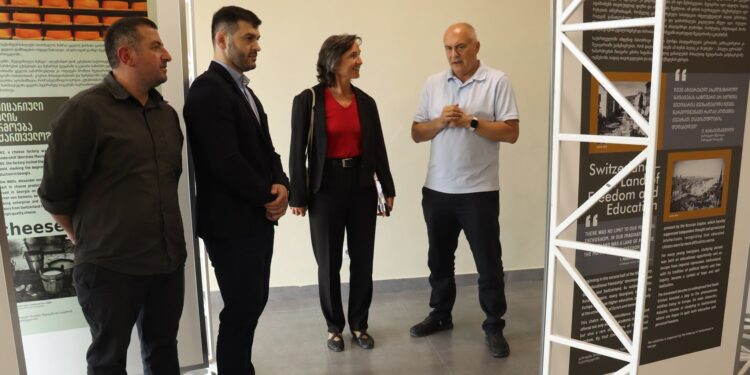 Embassy of Switzerland in Georgia: exhibition on Georgian-Swiss relations opens in Dmanisi
