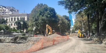 Tbilisi City Hall fines Rustaveli Avenue contractor four times