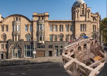 The Armenian Report – Excavation uncovers hidden underground levels beneath Tbilisi’s iconic Melik-Azaryants building