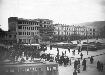 Freedom Square in the 20th century. Source: tbilisiarchitecture.net