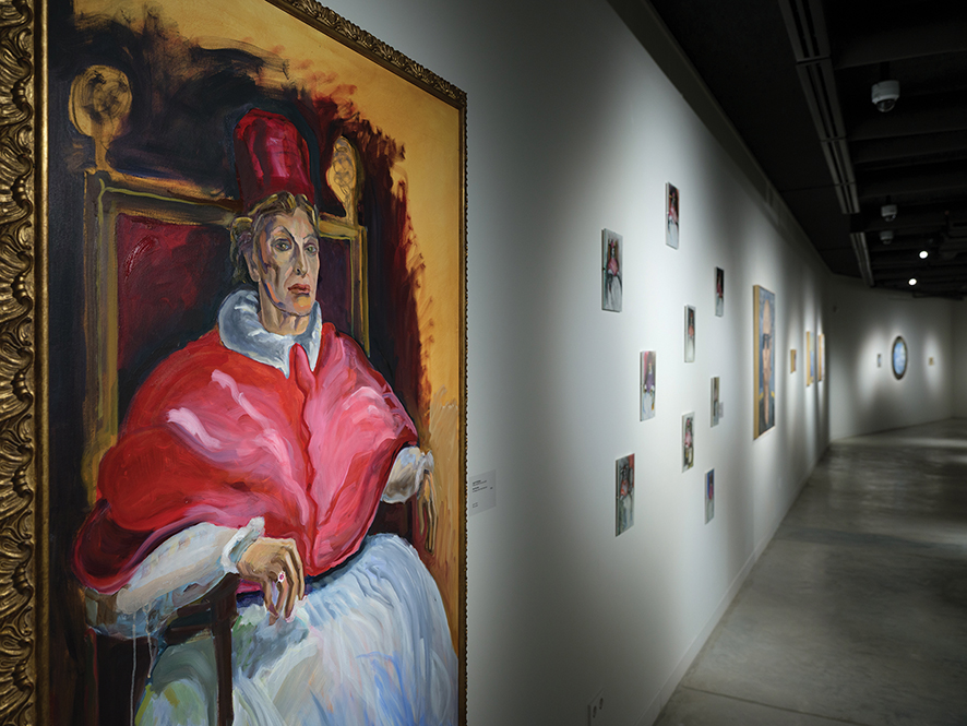 Pictured: Lia Bagrationi’s The Earth Is Female at Art Foundation Anagi. Photo: Giorgi Shengelia