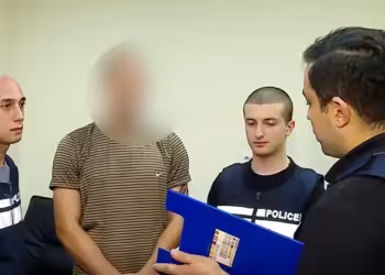 Police arrest suspect after a knife-point robbery in Tbilisi. Source: FB