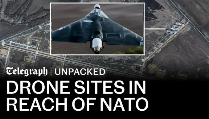 Media: Russia builds secret drone bases capable of striking deep into NATO territory