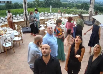 Lawyer releases surveillance footage in Telavi wedding incident case